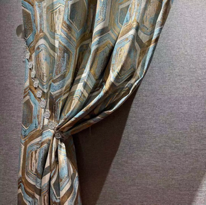 <span class=keywords><strong>2025</strong></span> Mới Mô Hình Hình Học Thiết Kế Hiện Đại Đơn Giản Phong Cách Độ Chính Xác Cao Cao Cấp Màn Jacquard Rèm Vải - Product Image 1