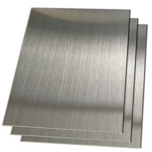 AISI 430 2B Hairline Surface Stainless Steel Plate Custom