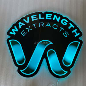 Custom Made in acrilico fantasia a forma di ultra sottile luce up segni sottile <span class=keywords><strong>LED</strong></span> pubblicità scatole di luce per bevande bottiglia di birra logo - Product Image 4