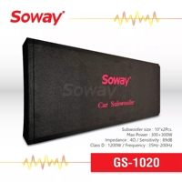 10 pouces 1200 watts 4 ohms bobine vocale unique Audio double chargé sous le siège Subwoofer haut-parleur boîtier pour BMW 740 son de voiture