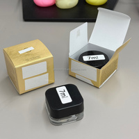 Boîte d'emballage en carton mince pour pots en verre de concentré, impression personnalisée, contenances 3ml, 5ml, 7ml, 9ml