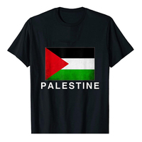 T-shirt personnalisé surdimensionné Free Palestine Products Vêtements T-shirt Palestine pour hommes