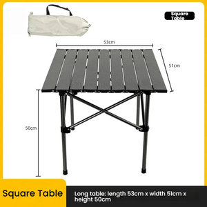 Toptan Ultra hafif taşınabilir kamp masası ve sandalye katlanır tasarım dış mekan mobilyası piknik masa ve sandalye seti - Product Image 5