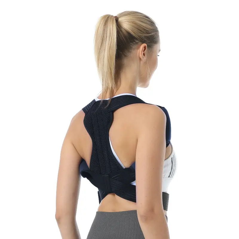Poster correttore cintura raddrizzatore supporto per la parte superiore della schiena correttore De Postura Sport Para Mujer