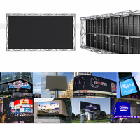 Écran d'affichage LED pour modules LED à matrice de points RVB polychromes et étanches pour l'extérieur P10