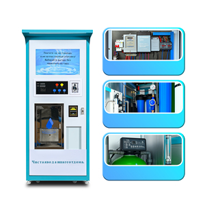 Distributeur d'eau alcaline en bouteille par osmose inverse, 250 l/h, à monnayeur, porte unique, garantie 1 an, 220 V - Product Image 2