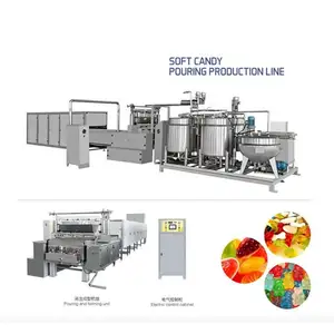 YX300 Kleine Soft Sweets Cutter Candy Prozess maschinen/Soft Candy Making Machine/Jelly Candy Making Machine