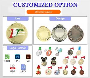 Trống Huy chương cho Giải thưởng với băng cổ người chiến thắng tham gia tùy chỉnh huy chương giải thưởng làm cho sự tham gia của bạn kim loại huy chương - Product Image 5