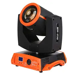 Xy-rotação 230w gobo spot led 7r feixe de movimento cabeça luz iluminação de palco dj