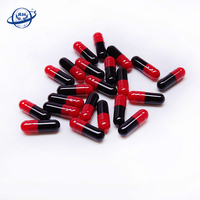 Capsules organiques vides, pièces, couleur rouge ou noir, fournisseur chinois