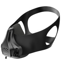 Máscara de Entrenamiento de Oxígeno Ajustable de 6 Velocidades, Máscara de Fitness para Mejorar la Resistencia, para Deportes Aeróbicos y Entrenamiento en Gimnasio