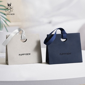 PUPPYSEW Sac Cadeau Sac <span class=keywords><strong>en</strong></span> Papier Personnalisé Cosmétiques Vêtements Sac à Main <span class=keywords><strong>Carton</strong></span> Vente <span class=keywords><strong>en</strong></span> Gros Peut Imprimer le LOGO - Product Image 6