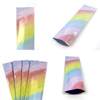 Sachet d'échantillon en aluminium brillant anti-odeur avec encoche de déchirement pour thé, café, poudre, sucre – Emballage plastique pour poudre