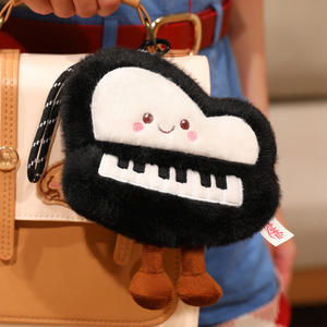 Süper yumuşak simüle enstrüman peluş yastık PP pamuk dolum örgü astar ile dolması piyano oyuncak çocuk hediyeler için - Product Image 6