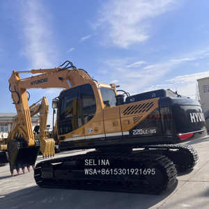 R215LC-9S รถฮุนไดมือสอง R220-9S R220lc-9รถ R80-7 305-9 335LC-7รถขุดไฮดรอลิกตีนตะขาบ22ton เกาหลี - Product Image 1