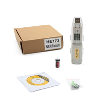 IP67 Imperméable D'AFFICHAGE À CRISTAUX LIQUIDES Portatif USB enregistreur de données D'humidité de la Température bonne pour la chaîne du froid et réfrigérateur