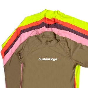 <span class=keywords><strong>Maillot</strong></span> de bain personnalisé avec logo imprimé par sublimation <span class=keywords><strong>UPF</strong></span> <span class=keywords><strong>50</strong></span>, rashguard de surf BJJ, rashguard à manches longues, OEM, séchage rapide - Product Image 5