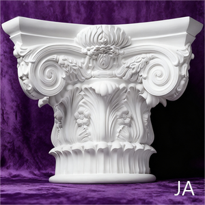 Bán buôn hiện đại grg GRC thạch cao thạch cao Roman bài trụ cột cột cột cho bên ngoài biệt thự khách sạn trang trí - Product Image 2