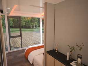 Forfait Treehouse <span class=keywords><strong>de</strong></span> luxe-Structure galvanisée surélevée avec garde-corps <span class=keywords><strong>de</strong></span> sécurité, escalier en colimaçon et vue panoramique sur la forêt - Product Image 6