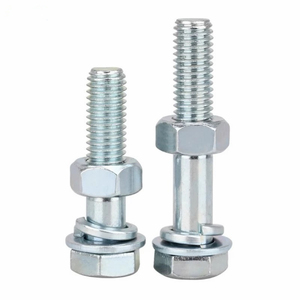 卸売金物ボルトナットメーカー亜鉛メッキ六角ボルト工業用金物ファスナー供給 - Product Image 2