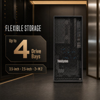 Server Tower Lenovo ST45 V3 Entry AMD EPYC 4005 Dual M.2 Boot PCIe Expansion
