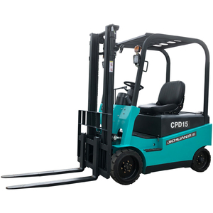<span class=keywords><strong>Forklift</strong></span> Listrik Jichuan 4 Roda Roda Besar Sepenuhnya Listrik Pallet Empat Ban Besar Baterai Lithium-Ion RWD Penggeser Samping Listrik - Product Image 4