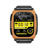 Montre connectée 2026 DM66 avec écran rectangulaire AMOLED HD de 2,13 pouces, fonction d'appel, minuteur, alarme et chronomètre