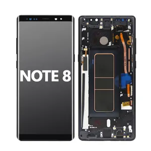 Original Mobile Phone Lcds For Samsung Galaxy Note 8 Lcd Display For Samsung Galaxy Note 8 Plus Lcd And Back