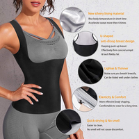 Gilet d'exercice pour femmes, camisole de force amincissante en forme, exercice de yoga, gilet de sport de course et de levage