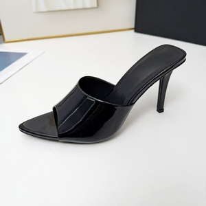 Sandales à talons hauts pour femmes, personnalisées, couleur nude, à bout pointu, avec semelle intérieure en cuir, style sexy et mature, polyvalentes pour cocktails - Product Image 5