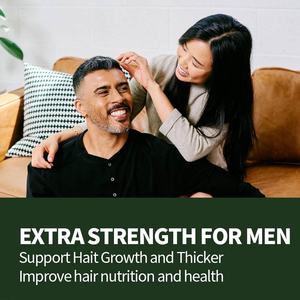 Boisson nutritive naturelle pour la <span class=keywords><strong>repousse</strong></span> des <span class=keywords><strong>cheveux</strong></span> pour hommes, marque privée OEM, forte concentration, <span class=keywords><strong>complément</strong></span> <span class=keywords><strong>alimentaire</strong></span> pour la santé capillaire masculine, vente chaude - Product Image 2