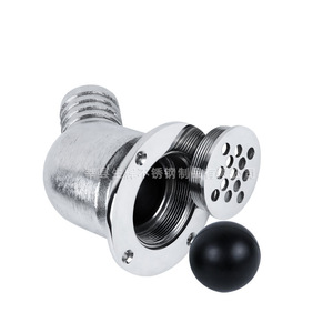 Float Drain 84.5mm Threaded Anti Corrosion Marine Rv <b>Yacht</b> Outlet Filter Pipe Odor Proof Drain Accessory - Product Image 1