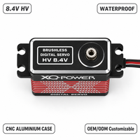 Servomoteur numérique sans balais XQ-BLS8175D 75kg haute tension étanche avec engrenage en acier inoxydable et boîtier en aluminium CNC 8.4V pour UAV – Vente en gros