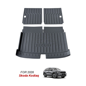 Tappetini per bagagliaio e schienale posteriori all'ingrosso per <span class=keywords><strong>Skoda</strong></span> <span class=keywords><strong>Kodiaq</strong></span> 2026 - Accessori auto per interni compatibili con il rivestimento del vano di carico - Product Image 1