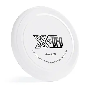 Factory Custom Light Up Flying Disc Outdoor Sports 175g Ultimate Frisbeed Outdoor Sports Led Frisbee