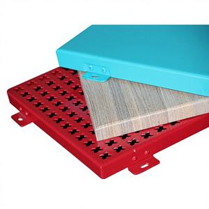 Direct van de fabriek: aluminiumlegering vlakke platen, honingraatpanelen, dubbelzijdig geprofileerde panelen en gebogen onregelmatige panelen - Product Image 4