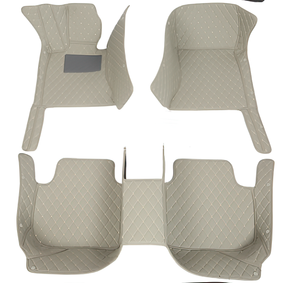 <span class=keywords><strong>Tapis</strong></span> de sol de voiture 5D en cuir noir de luxe sur mesure, qualité supérieure, vente en gros d'usine, pour Toyota Corolla 2016 - Product Image 1