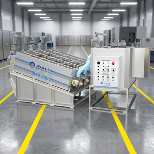 Industrial <b>sludge</b> dewatering machine Automatic screen dehydrator separator Quadrant dewatering equipment - Product Image 1