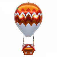 Les nouveaux ballons en forme de ballon à air chaud pour les fêtes d'anniversaire des enfants décorés avec des ballons de fête en gros