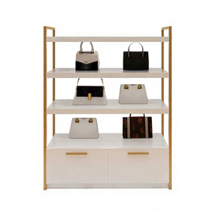 LUX Customizable Store Design Showcase Rack Cabinet Unique Handbag Display Stand From Factory - Product Image 1