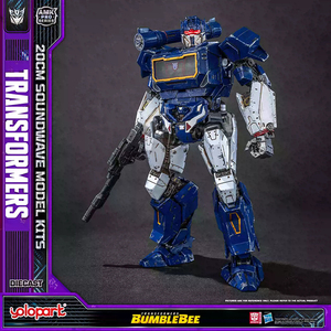 Yolopark Transformers Soundwave AMK PRO Figura de Acción de Metal Fundido a Presión de 20 cm de la <span class=keywords><strong>Película</strong></span> <span class=keywords><strong>Bumblebee</strong></span>, Pre-Ensamblada, Juguete Coleccionable Oficial - Product Image 4