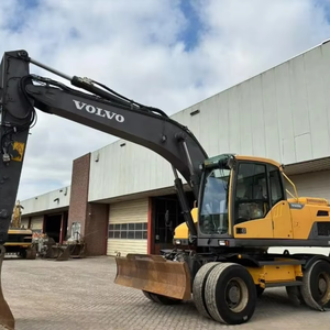 Excavatrice de roue de 18 tonnes Volvo EW180E utilisée par excavatrice bonne condition - Product Image 1