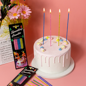 <span class=keywords><strong>Bougie</strong></span> d'<span class=keywords><strong>anniversaire</strong></span> Spark créative Bougies longues et fines par les fabricants - Product Image 4
