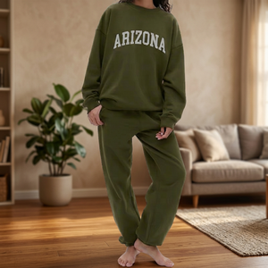 Conjunto Deportivo Unisex Ecológico de 2 Piezas, 100% Algodón, Transpirable, Antibacterial, Reversible, con Cintura Elástica - Product Image 1