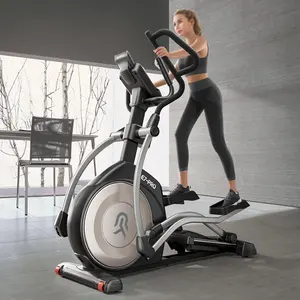 YPOO New Gym Commercial Elliptical Cross Trainer 32 Level Resistance Control Elliptical Gym Machine Factory With YPOOFIT APP