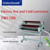 WD FM-1100 Nouvel équipement de post-pressage semi-automatique électrique à rouleaux chauds et froids 1050 mm/41 pouces