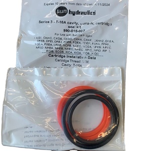 ชุดซีล SUN HYDRAULICS รุ่น Origin Series 3-T-16A แบบ Cavity Buna-N สำหรับเครื่องจักรหมุนแรงดันสูง หมายเลข 990016007 990-016-007 990 016 007 - Product Image 2