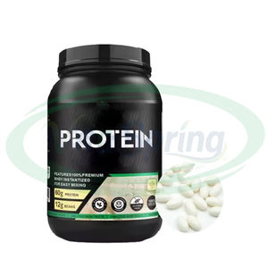 Capsules de protéines de lactosérum vitaminées biologiques ASAP OEM Vente en gros Suppléments pour sport Capsules de protéines de lactosérum Halal en vrac - Product Image 2