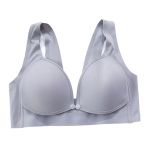 Sujetador de lactancia sin costuras directo del fabricante para mujer, suave, transpirable, hebilla frontal fina, cómodo, lactancia sin embarazo - Product Image 5