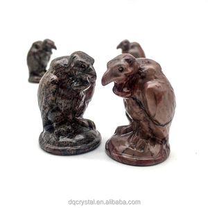 Vultur in Cristallo Naturale Intagliato a Mano, Pietra Curativa in Quarzo, 5,5 cm, per Decorazione Casa - Product Image 2